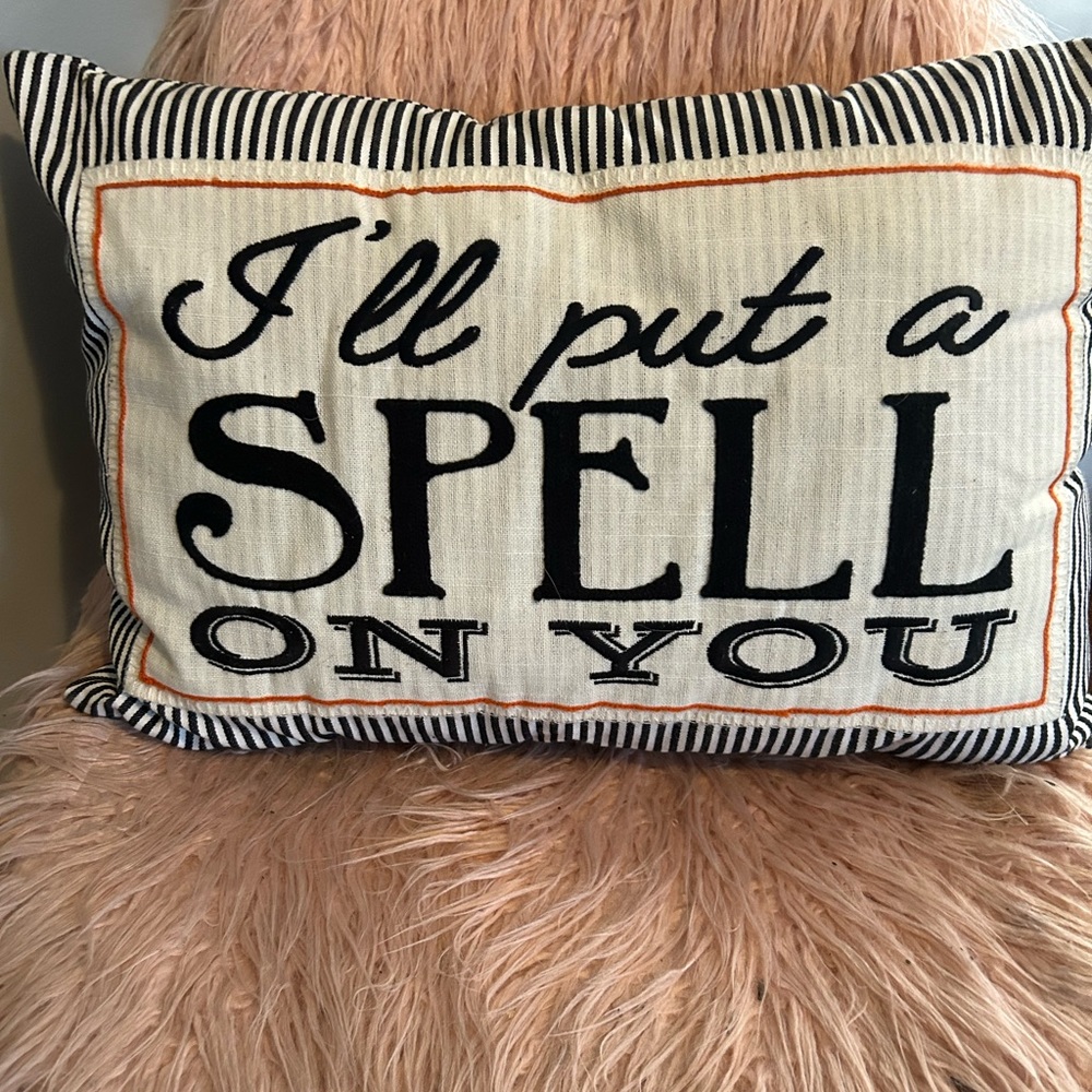 halloween throw pillows